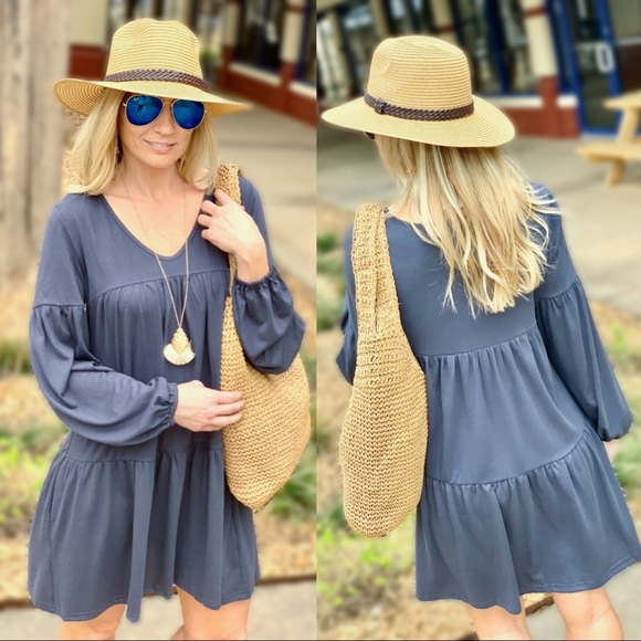 ✨LAST ONE✨STAY SWEET TIERED TUNIC DRESS - Picture 4 of 6